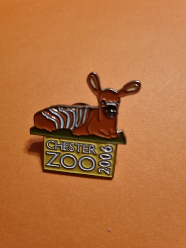 Chester zoo pin - chester, badge