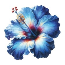 9x9cm flower wall decal