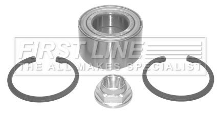 First line front right wheel - line,