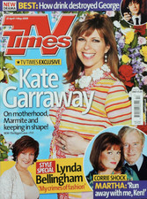 TV TIMES 25 APR 2009 . KATE