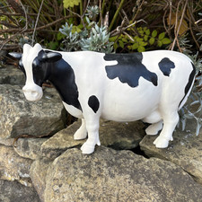 Black and White Cow Ornament
