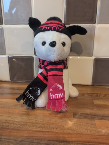 Rare hmv nipper plush with - rare,