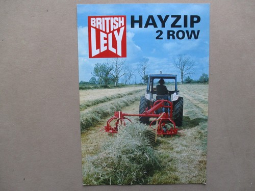 Lely hayzip brochure 1970s - brochure,