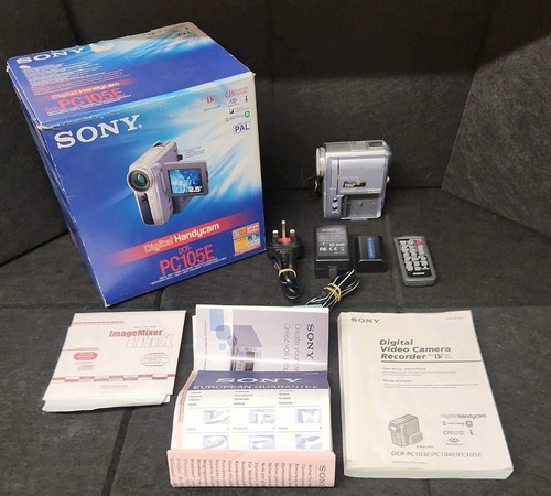 Sony handycam dcr - sony, dcr-pc105e