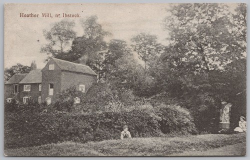 Heather mill near - heather, ibstock