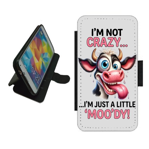 Not crazy cow phone - crazy, case