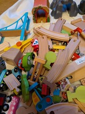 Wooden Train Set Bundle