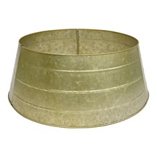 Gold effect Metal Tree skirt
