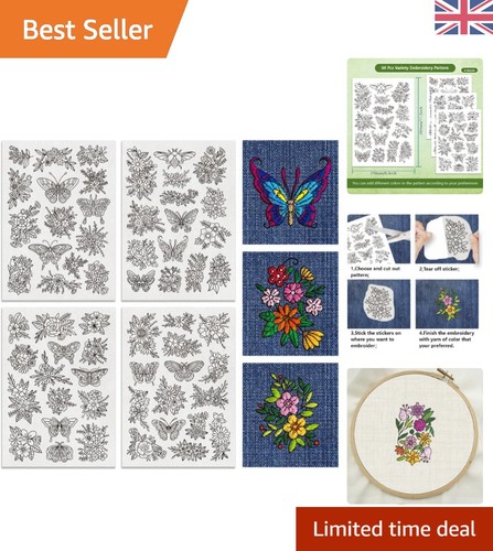Sheets 60pcs stick and - 4,