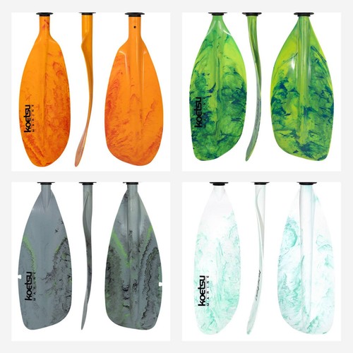 Double bladed kayak paddle - kayak,