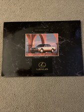 Lexus LS400 Brochure 1993