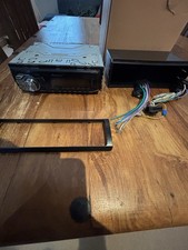 Panasonic Car Radio With Outer Case N￼ Wires The Serial Number MBKA215470EW Used