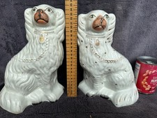 Antique 25cm Pair of Genuine