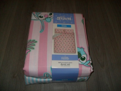 Disney stitch brushed cotton - disney,