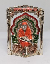 Metal statue shirdi sai baba - metal,