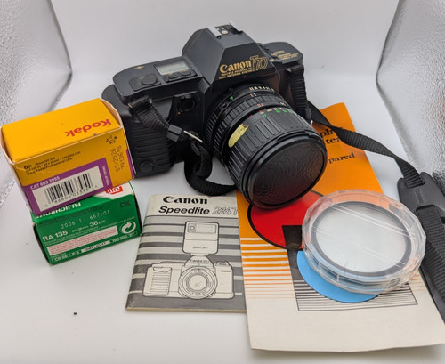 Canon t70 slr 70mm - canon, 35-70mm