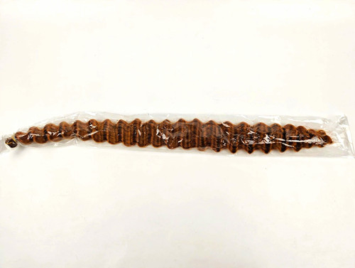 Pre looped medium brown curly - pre-looped,