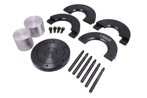 Front wheel bearing - removal, &