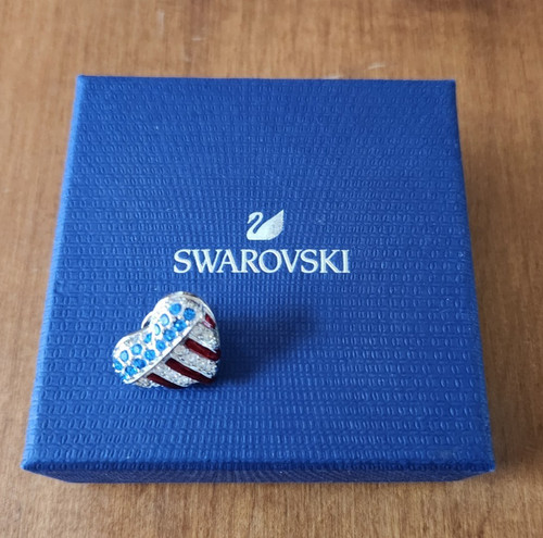 Swarovski crystal swan - crystal, signed