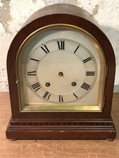 997a  Antique Winterhalder & Hofmeier Incomplete Mantle Clock for Restoration