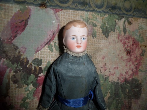 Antique german parian dolls - parian,