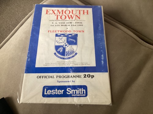Exmouth town fleetwood - v,
