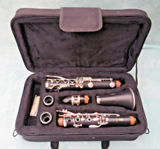 VINTAGE YAMAHA E1 CLARINET WITH YAMAHA 4C MOUTHPIECE & ELKHART SOFT CASE VGC