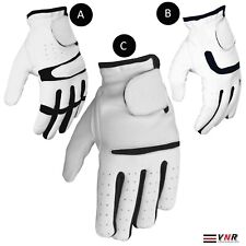 Left Hand Golf Leather Gloves