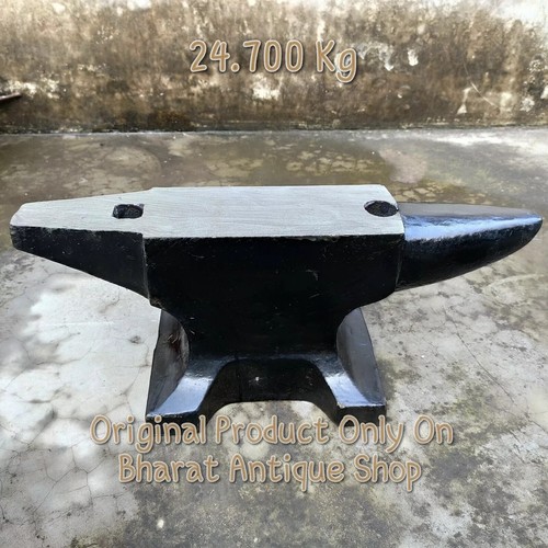 Antique black heavy iron - iron, anvil