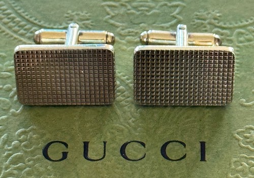 Gucci rectangular cufflinks - gucci,