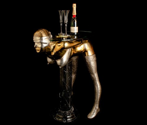 Bronze sculpture erotic - bronze,