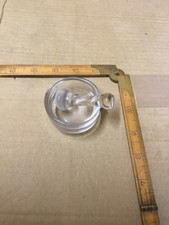 ANTIQUE MINI GLASS MORTAR & PESTLE