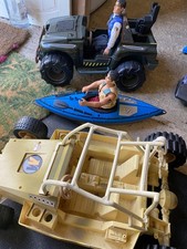 TWO Action Man Jeeps c 1993