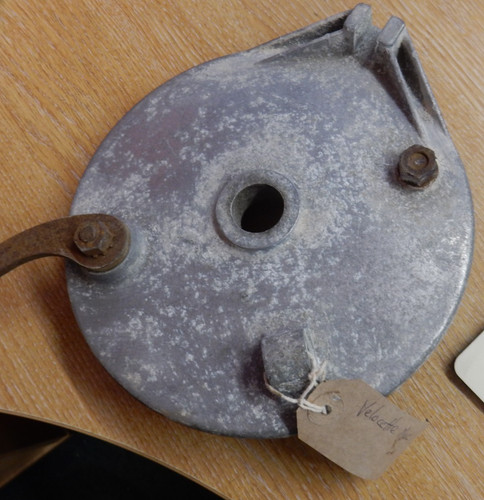 Velocette mac brake plate b50 - mac,