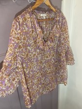 Monsoon Size L 18 Boho Blouse