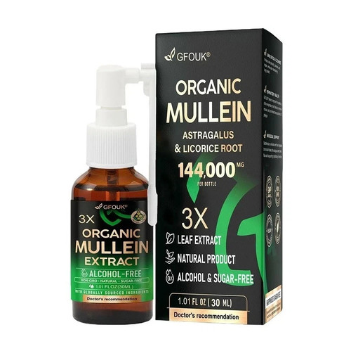 Mullein leaf extract spray - spray, for