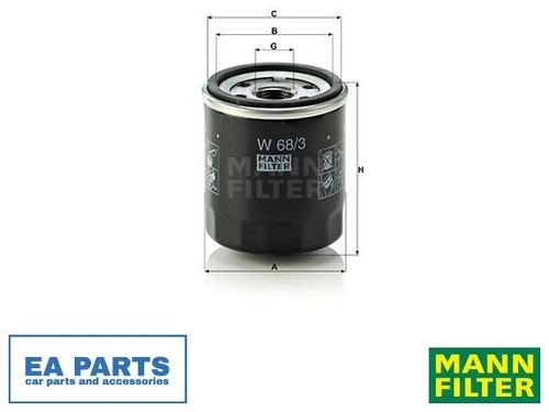 Oil filter for daihatsu - filter,