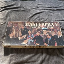 Vintage Masterpiece Board Game Parker Brothers 1970 Classic Art Auction