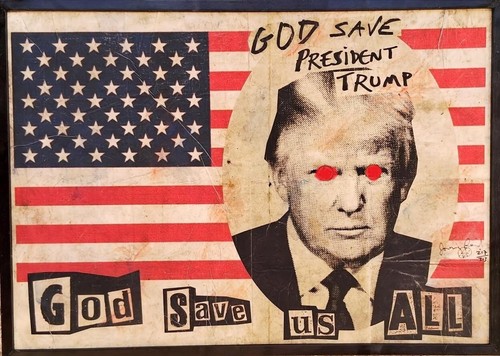Jamie reid god save president - jamie,