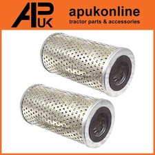 2x Oil Filter Element for