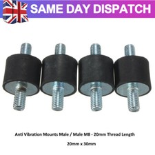 4Pcs M8 Anti Vibration Rubber