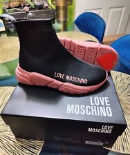 LOVE MOSCHINO Pink Sole Black