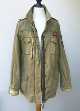 TOPSHOP Military Cotton Canvas