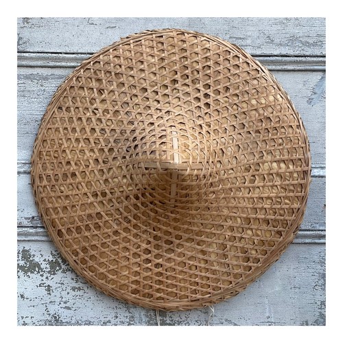 Vintage coolie hat chinese - coolie,