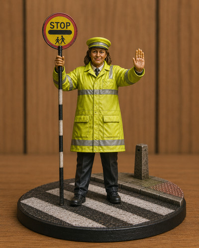 W79 female school crossing - w79,
