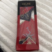 CELINE Vintage Silk Square