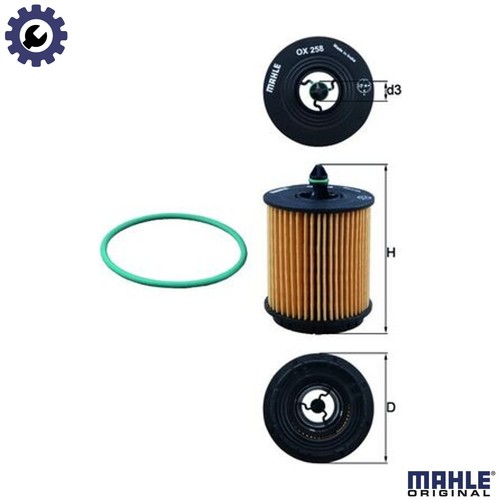 Oil filter 258d - filter, ox