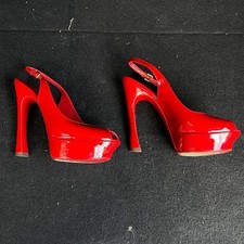 Yves Saint Laurent shoes red