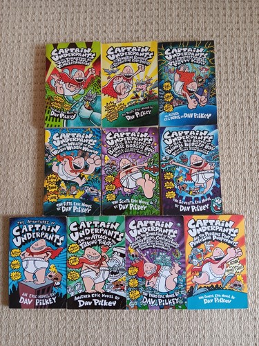 Captain underpants set - captain,