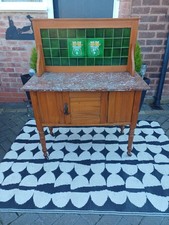 Vintage Oak Marble Topped